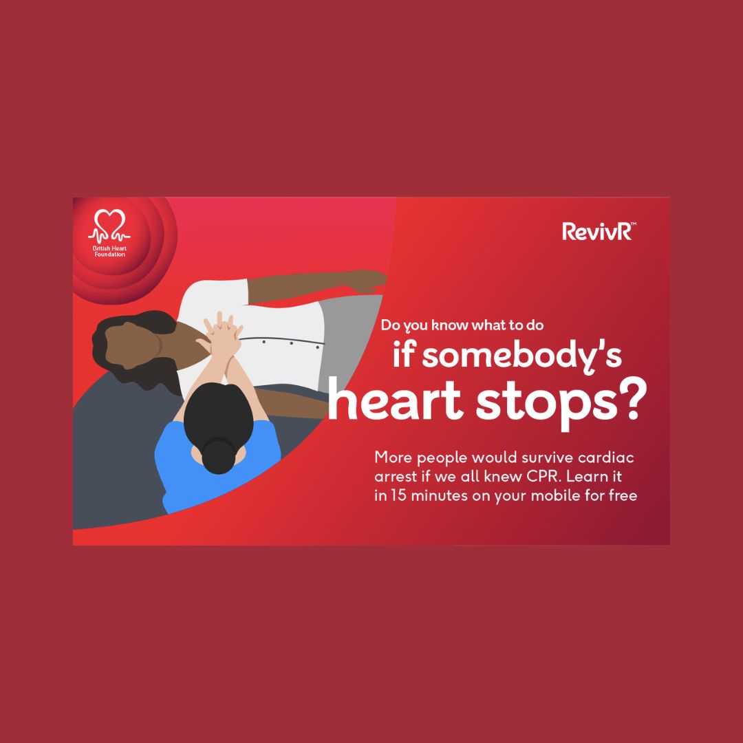 17 & Central Supports British Heart Foundation RevivR Campaign 17