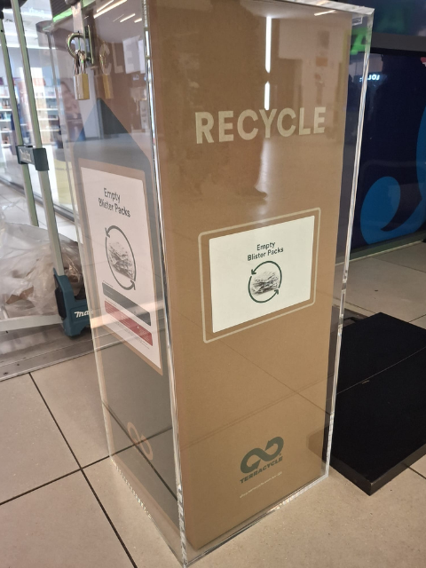 Blister Pack Recycling at 17&Central